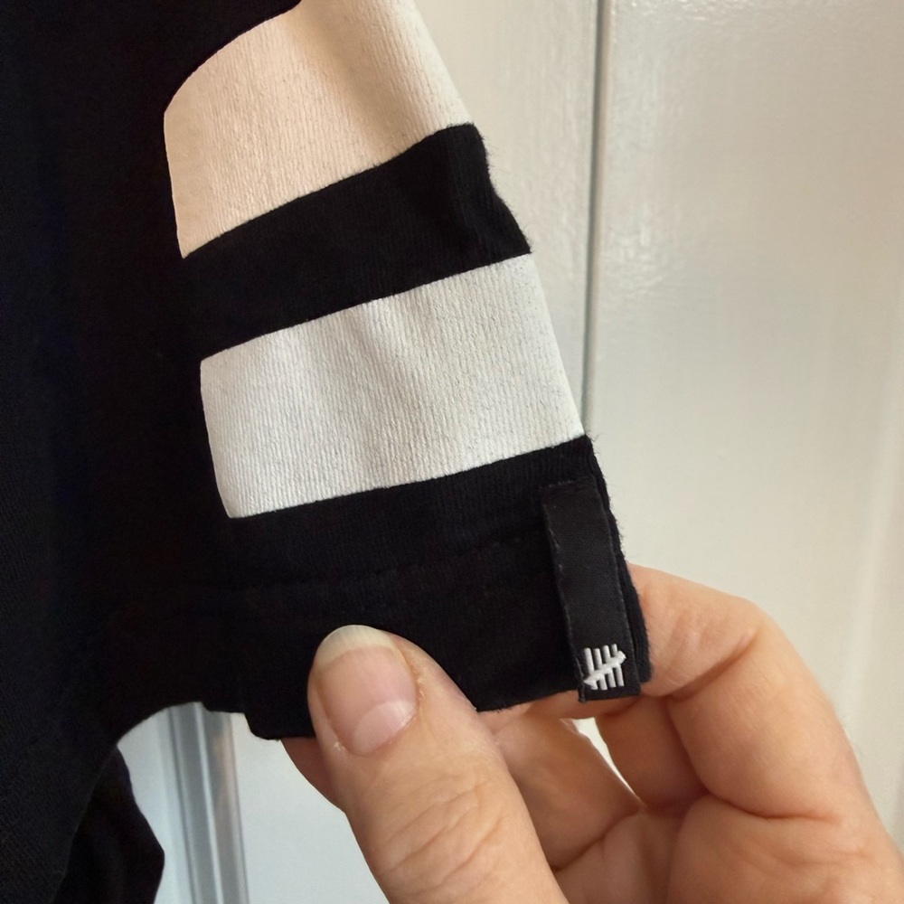 Undefeated Black T-Shirt with White Logo - Picture 4 of 5
